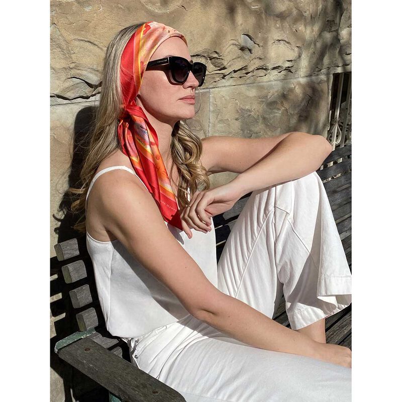 Dark Hampton X Jackie Green The Sweet As Silk Scarf image number 3